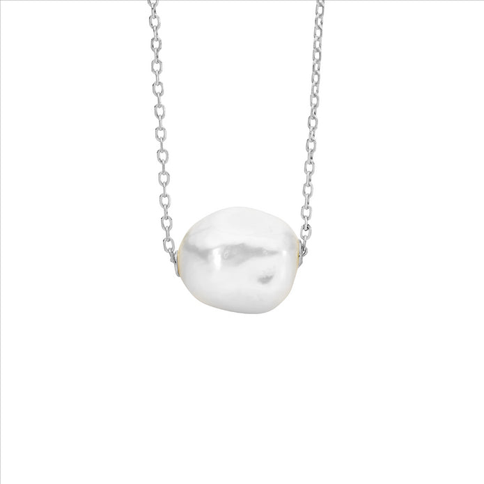 Sterling Silver Pearl Pearl Pendant