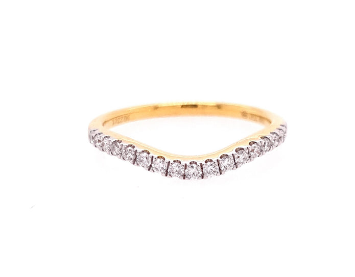 18ct Yellow Gold Diamond Ring
