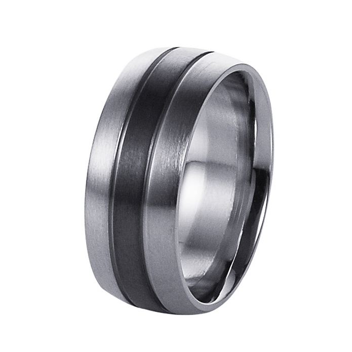 Stainless Steel And Ion Plated Ring