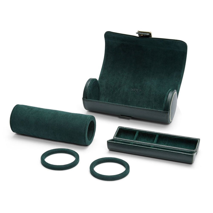 Wolf British Racing Green Tripwatch Roll.