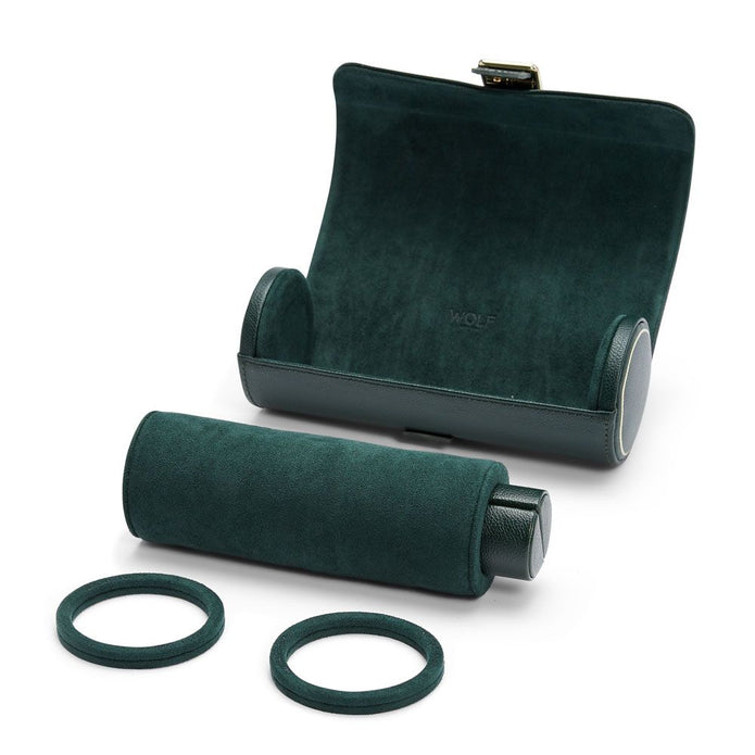 Wolf British Racing Green Tripwatch Roll.
