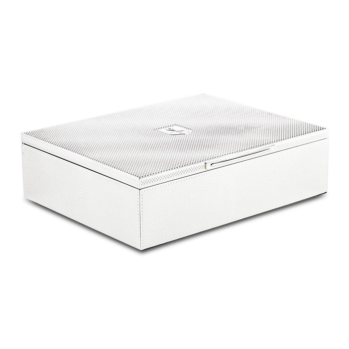 190001 Wolf 190 Years Silver Watch And Accessory Box.