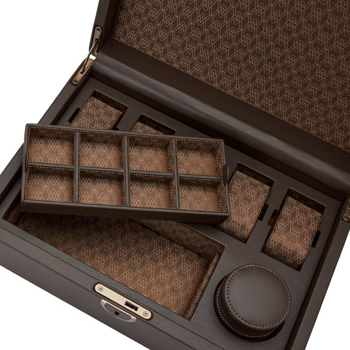 Wolf 190 Years Earth 5 Piece Watch Box With Storage