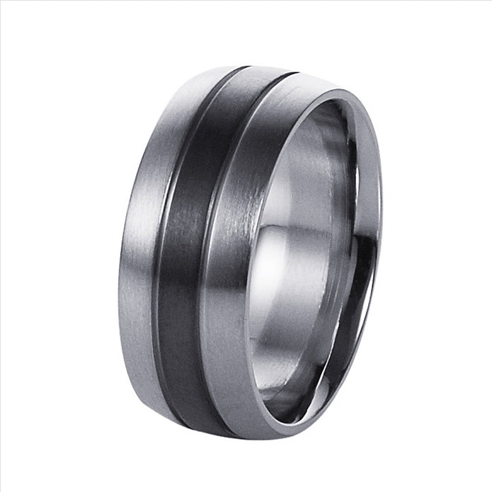 Stainless Steel And Ion Plated Ring