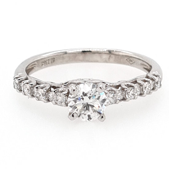 18ct White Gold Brilliant Cut Diamond Ring