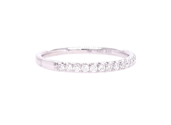 18ct White Gold Diamond Ring 8