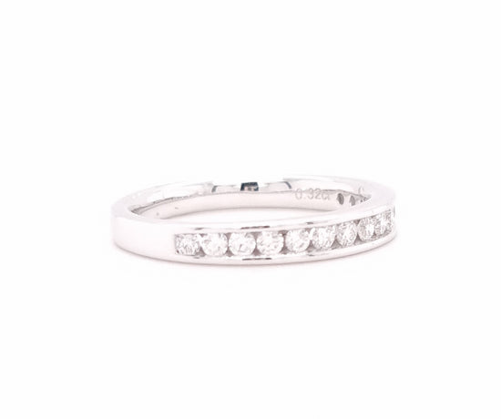 14ct White Gold Diamond Ring