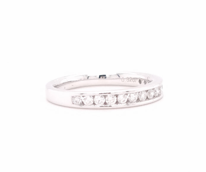 14ct White Gold Diamond Ring