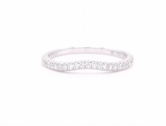18ct White Gold Diamond Ring 14