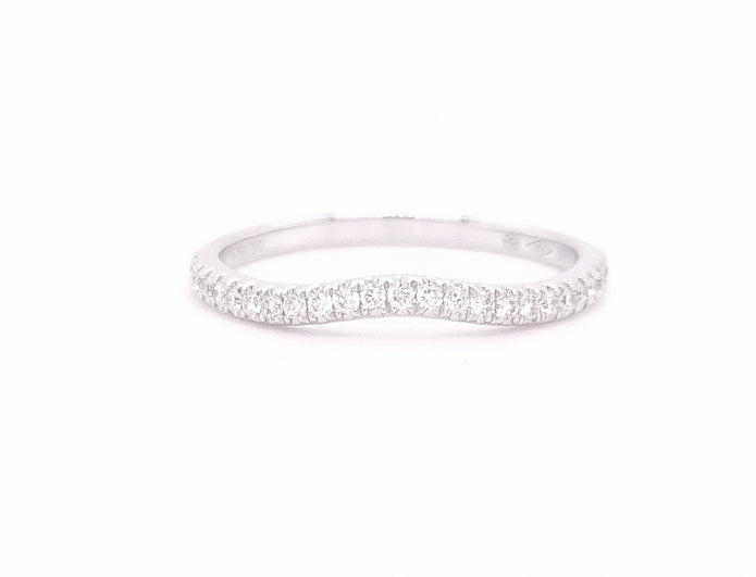 18ct White Gold Diamond Ring 14