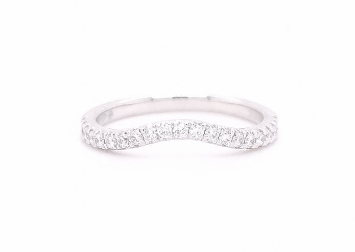 18ct White Gold Diamond Ring 15
