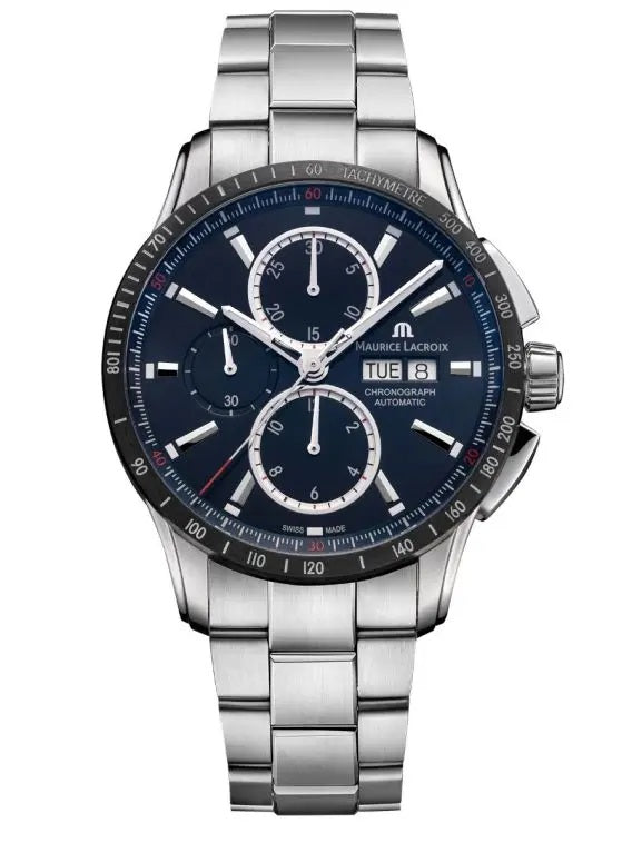 Pontos 43mm Automatic Chronograph Watch