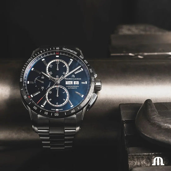 Pontos 43mm Automatic Chronograph Watch