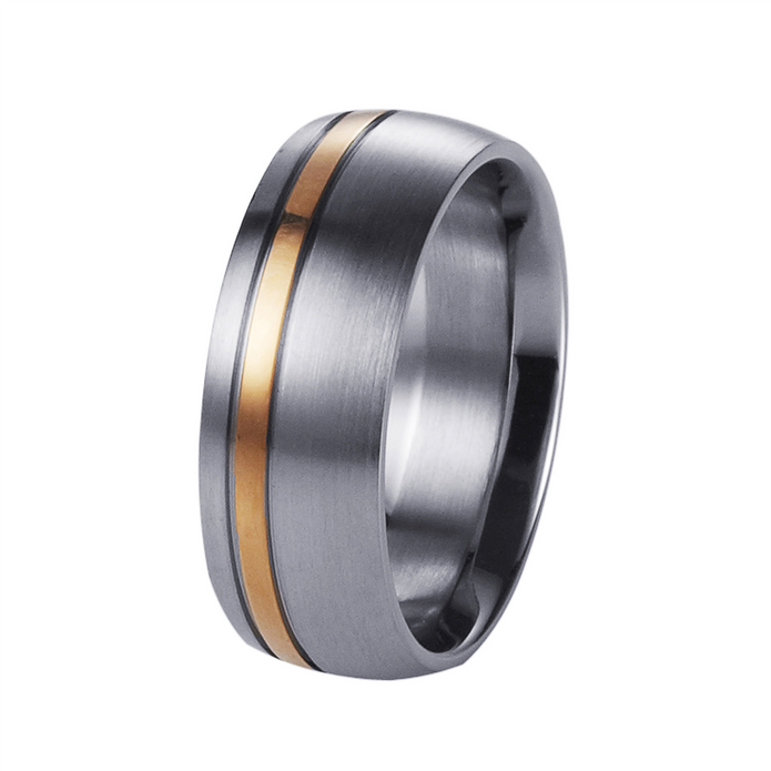 Stainless Steel Brushed Ring 3