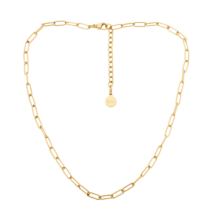 Ellani Stainless Steel Gp Paperclip Chain