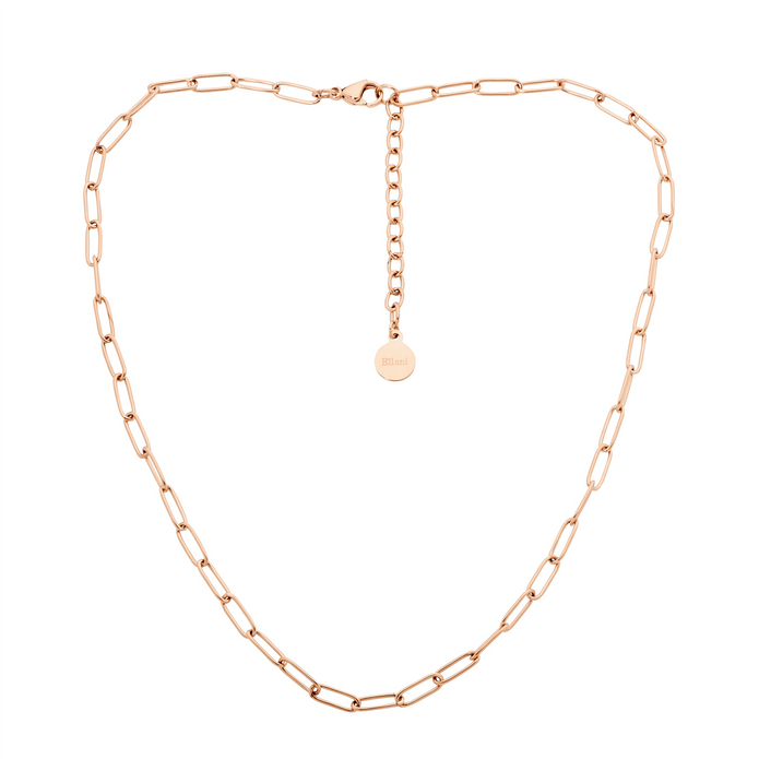 Ellani Stainless Steel Rgp Paperclip Chain