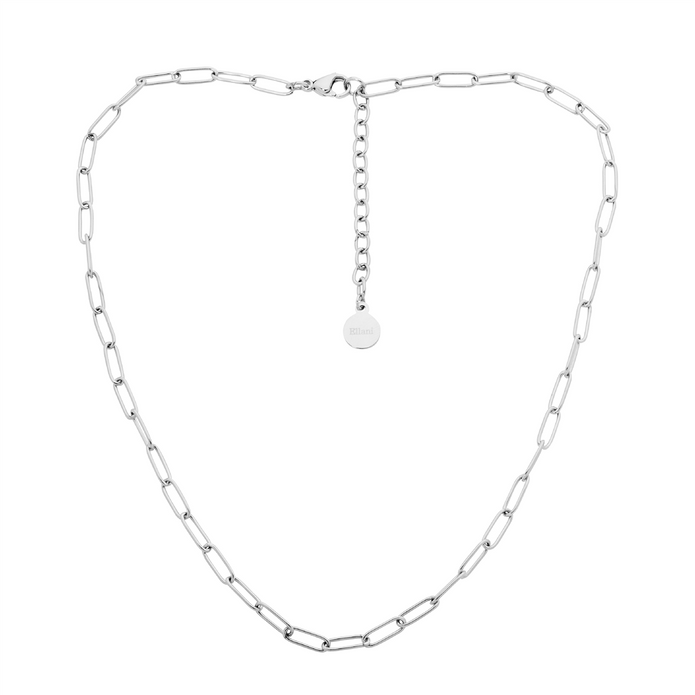 Ellani Stainless Steel Paperclip Chain