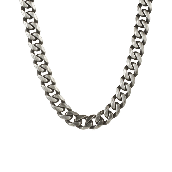 Ip Antique Gun Stainless Steel Curb Link Neck Chain
