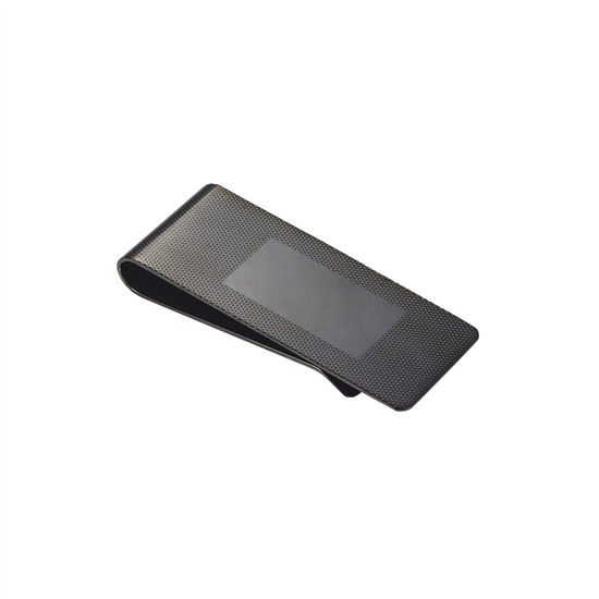 Stainless Steel Black Money Clip 2