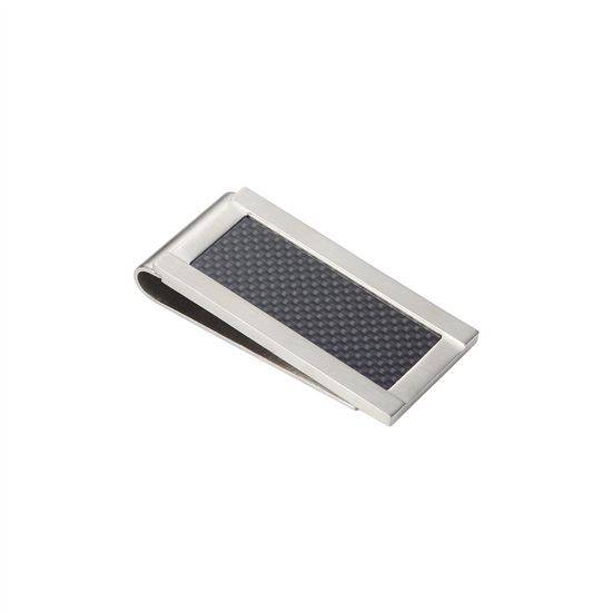 512-50 Cudworth Stainless Steel/carbon Fibre Money Clip