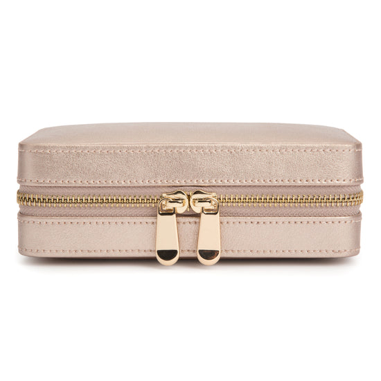Wolf Palermo Zip Rose Leather Case