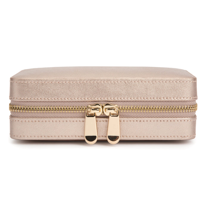 Wolf Palermo Zip Rose Leather Case