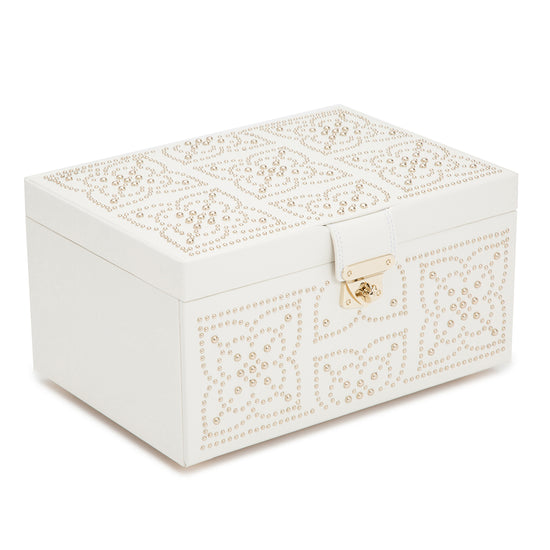 Wolf Marrakesh Medium Jewellery Box Cream