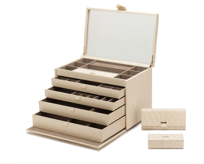Wolf Caroline Extra Large Jewellery Case