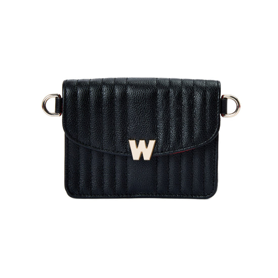 Wolf Mimi Mini Bag With Wristlet Black