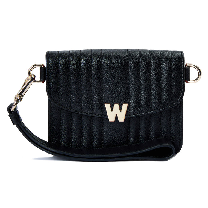 Wolf Mimi Mini Bag With Wristlet Black