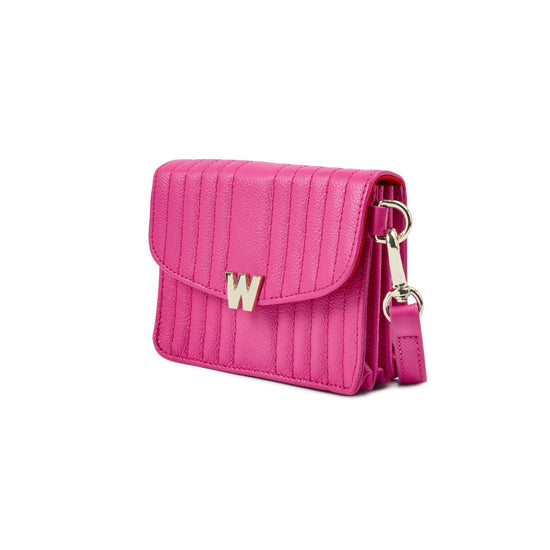 Wolf Mimi Mini Bag With Wristlet Pink Leather