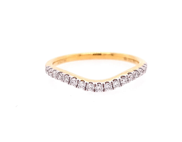 18ct Yellow Gold Diamond Ring