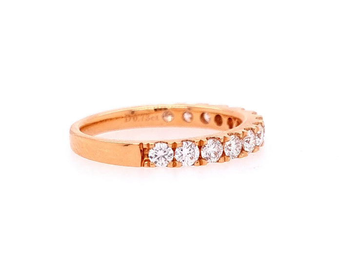 18ct Rose Gold Diamond Ring