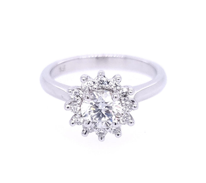 Platinum Diamond Ring