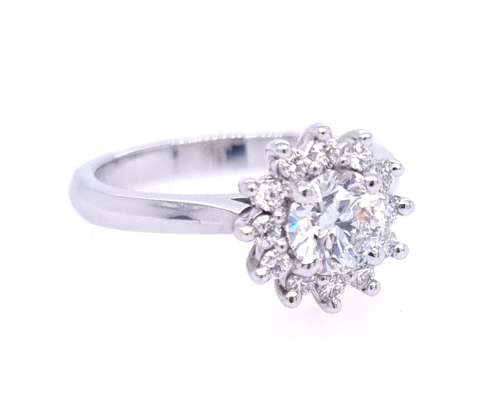 Platinum Diamond Ring