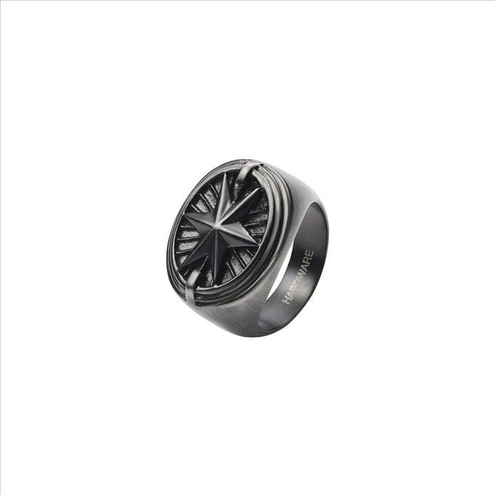 Stainless Steel Antique Ring