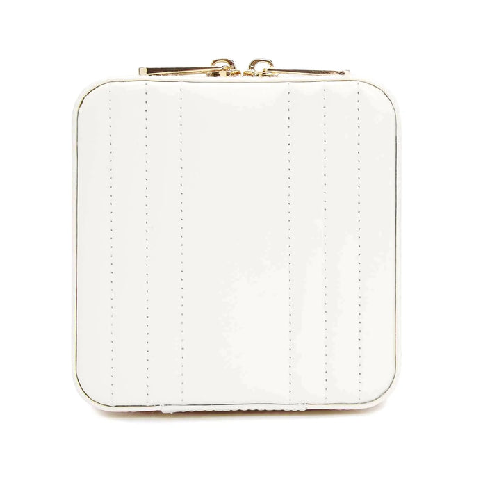 WOLF Maria Zip Small White Jewellery Case