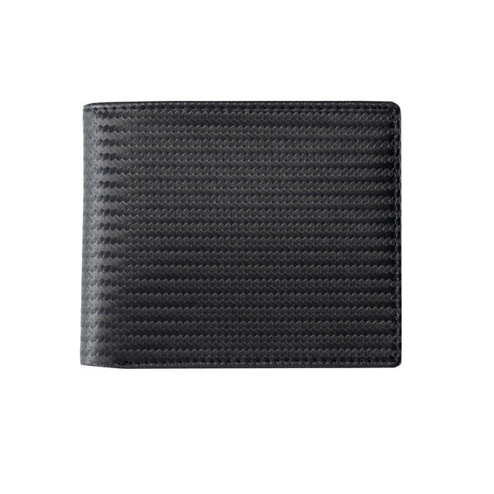 Carbon Fibre Print Leather Wallet