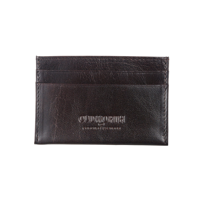 Black Leather Card Wallet