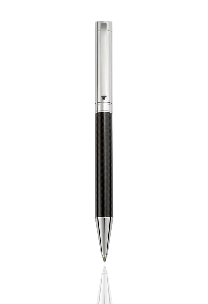 Carbon Fibre Chrome Ballpoint Ben